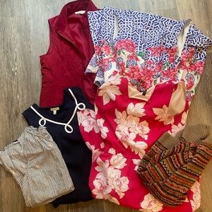 Talbots 6 piece bundle of professional work clothes size SP/petite small